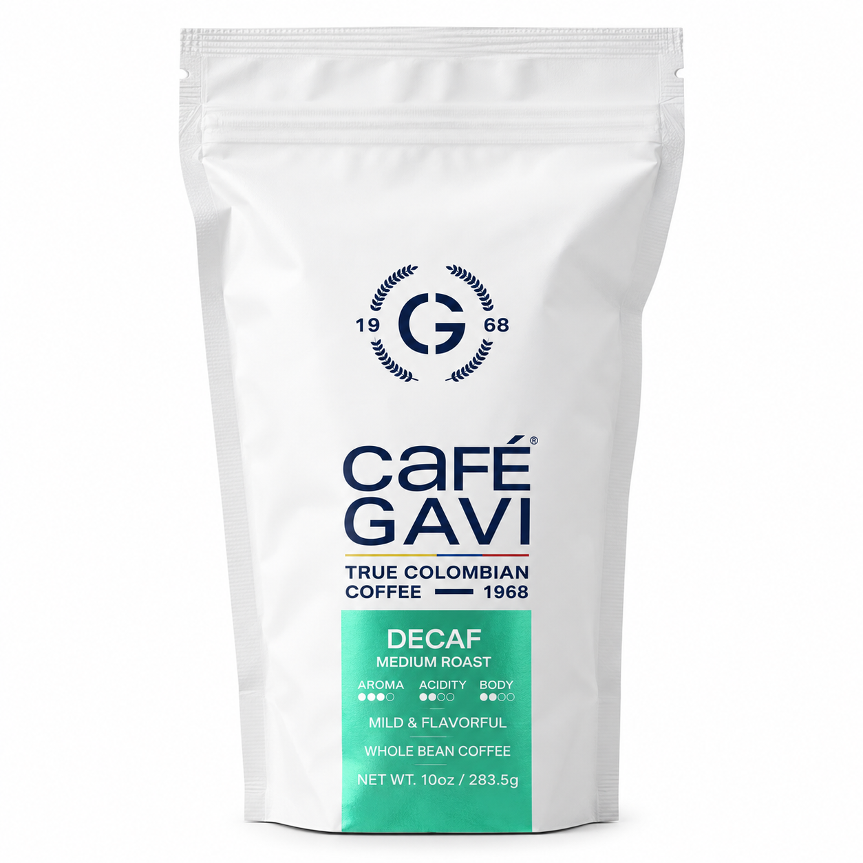 Café Gavi Decaf coffee bag